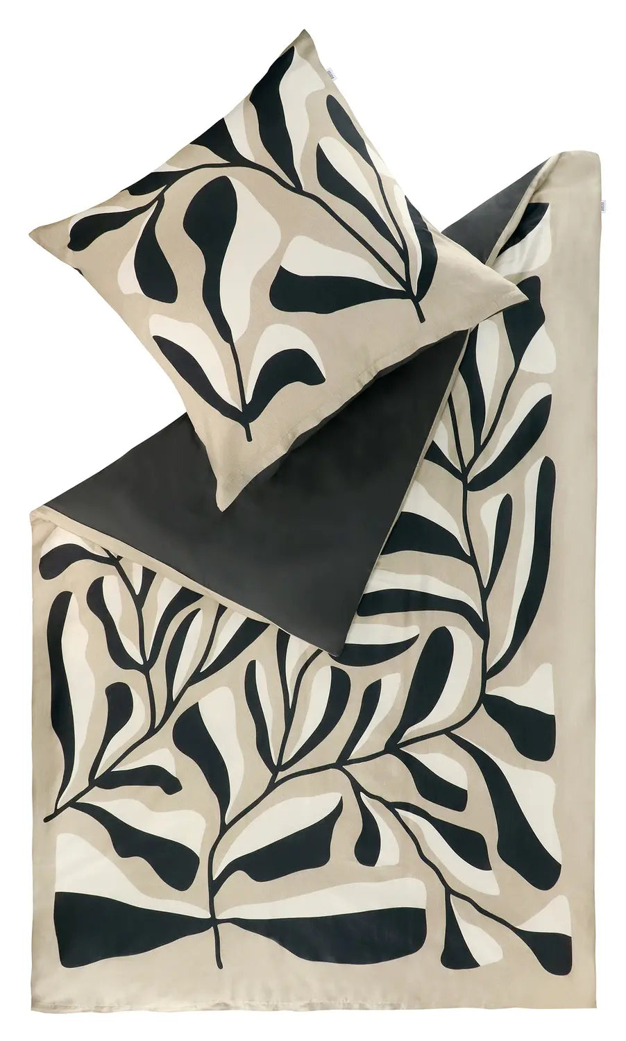 B-Ware Schöner Wohnen Bettwäsche Garnitur Bettbezug Plant Anthrazit 155 X 220 Cm - 4005414540919