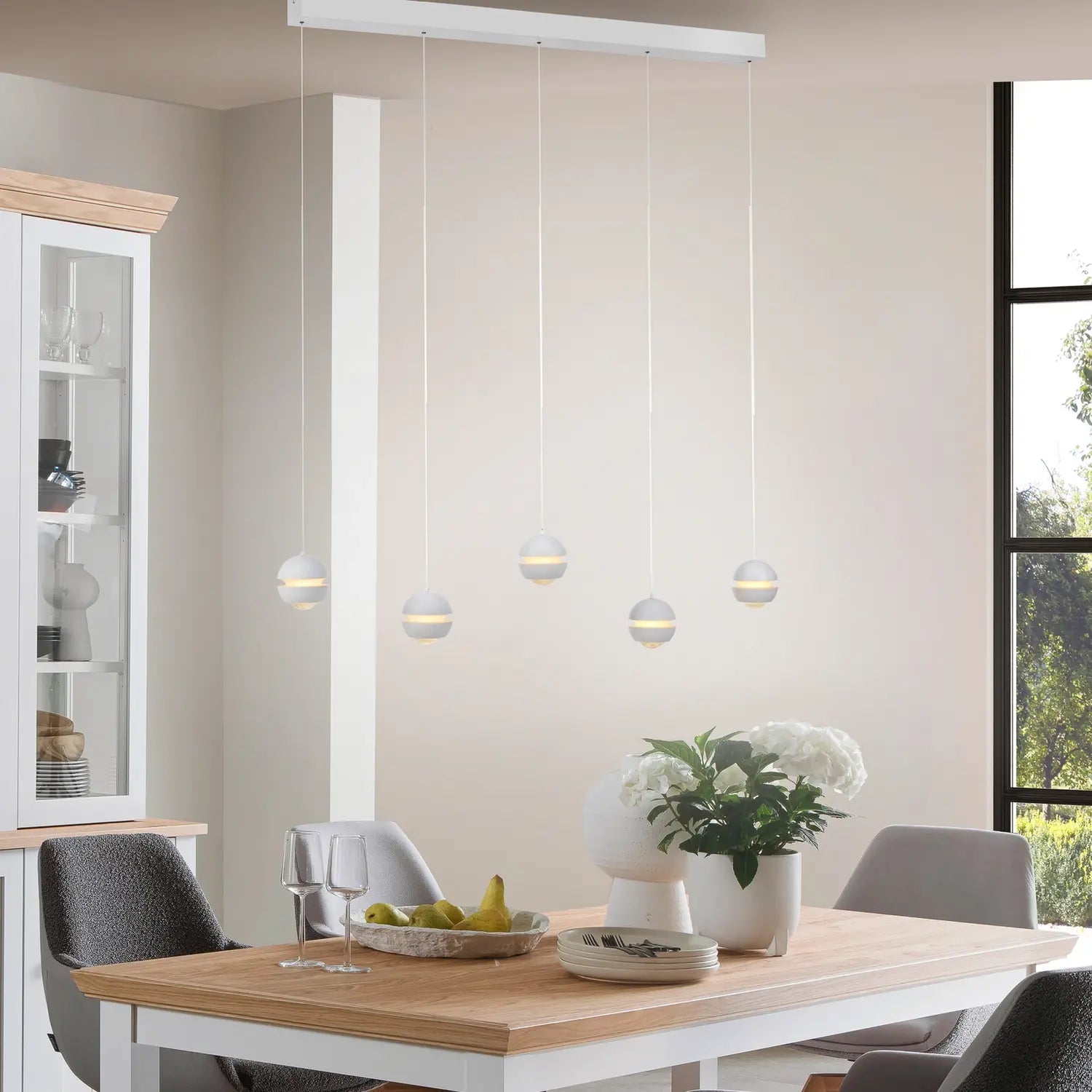 B-Ware Schöner Wohnen Pendelleuchte Hängelampe Led Lini Lampe Eisen Siehe Text/Foto - 4043689018061