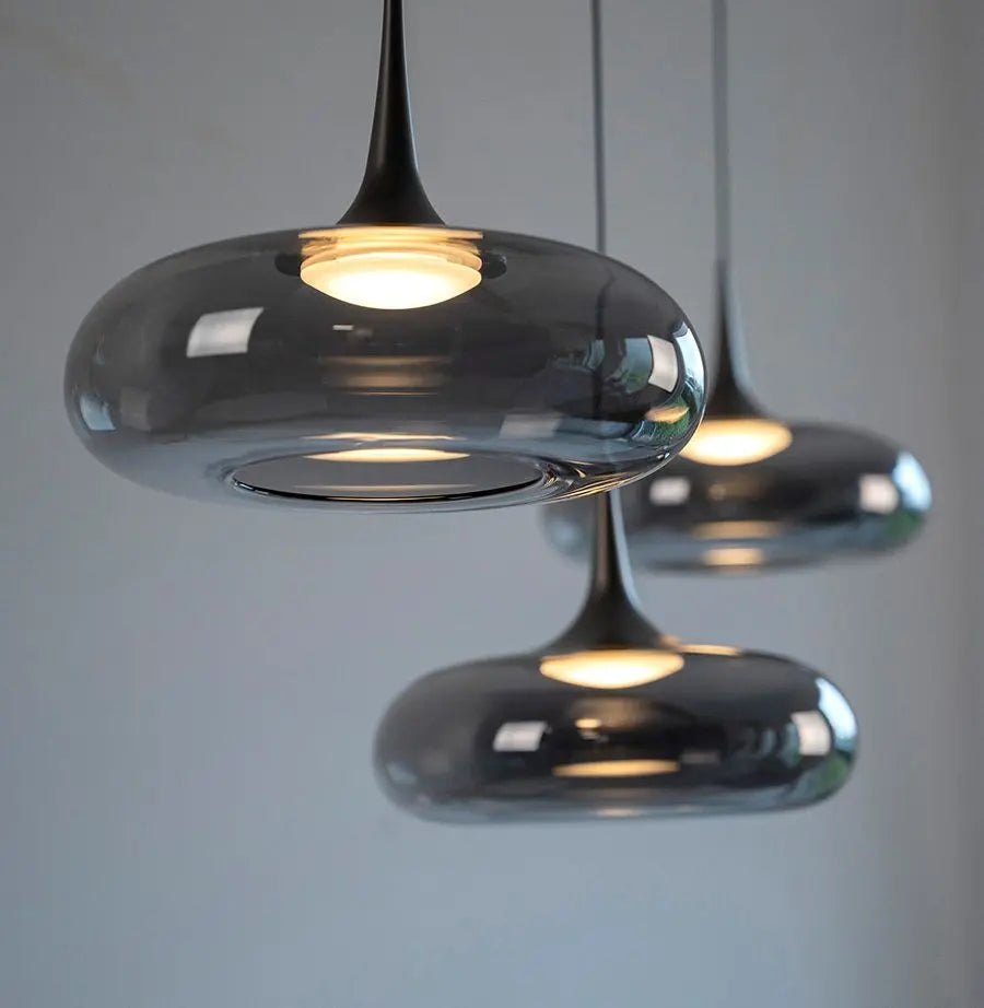 B-Ware Schöner Wohnen Pendelleuchte Hängelampe Led Posh Rauchglas Dimmbar 7 Flammig - 4043689018429