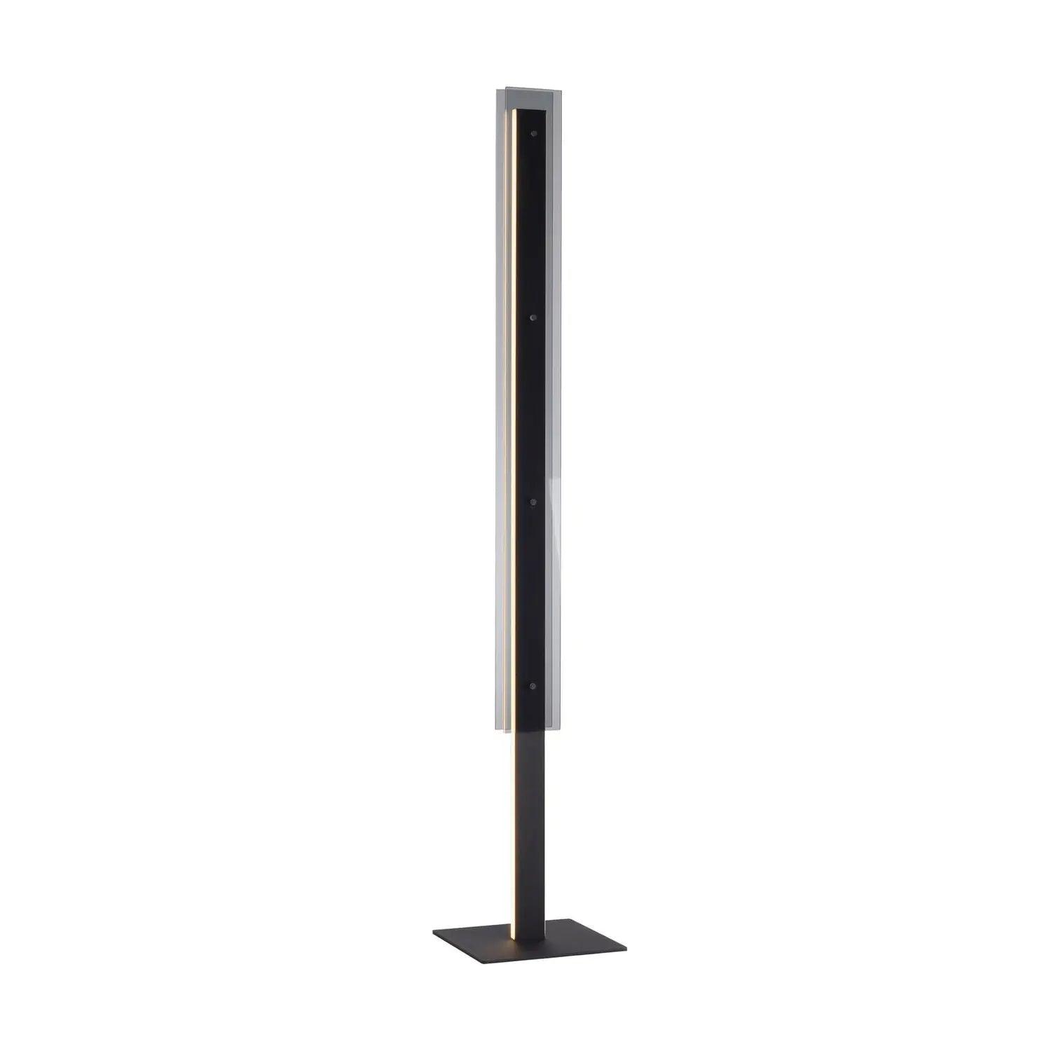 B-Ware Schöner Wohnen Stehlampe Stehleuchte Led Lena Schwarz Eisen Dimmer  - 4043689018238