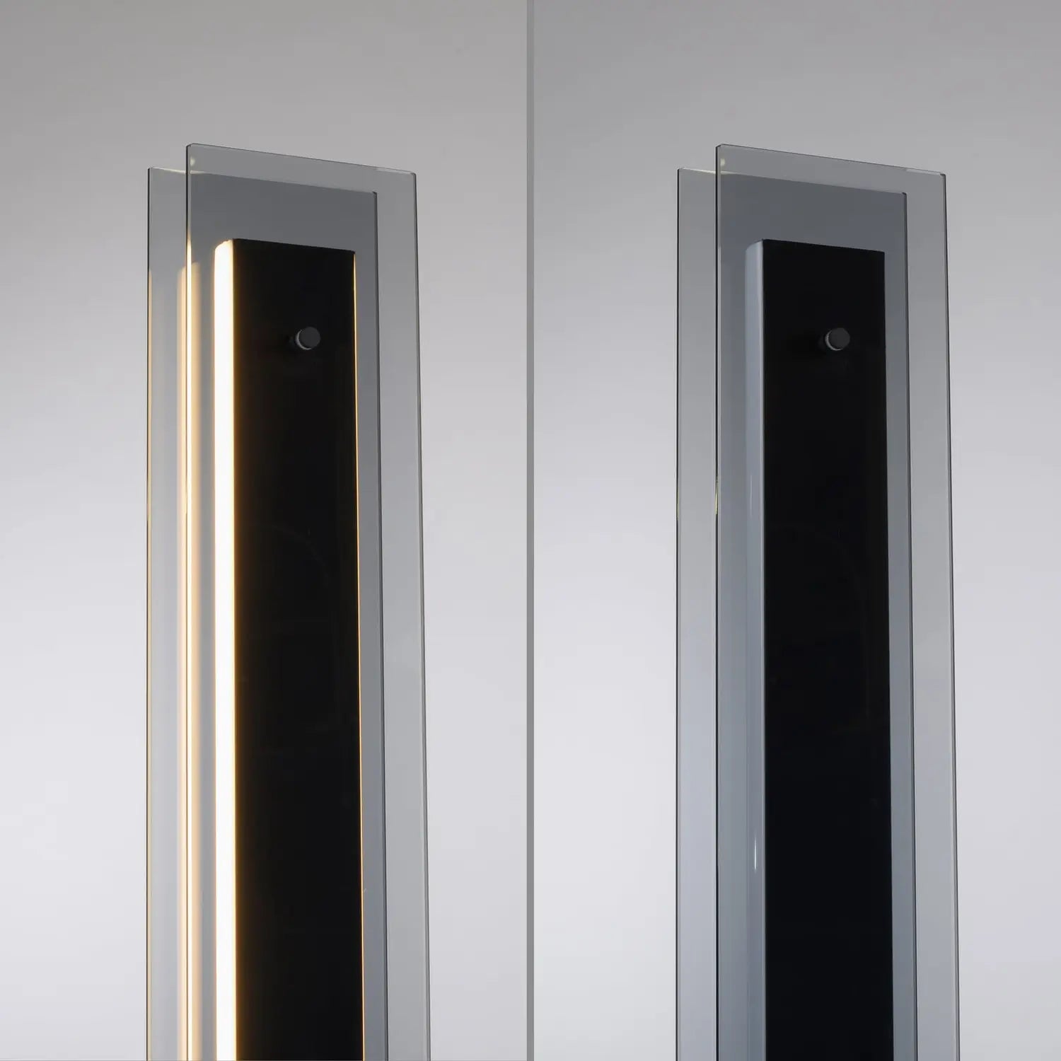 B-Ware Schöner Wohnen Stehlampe Stehleuchte Led Lena Schwarz Eisen Dimmer  - 4043689018238