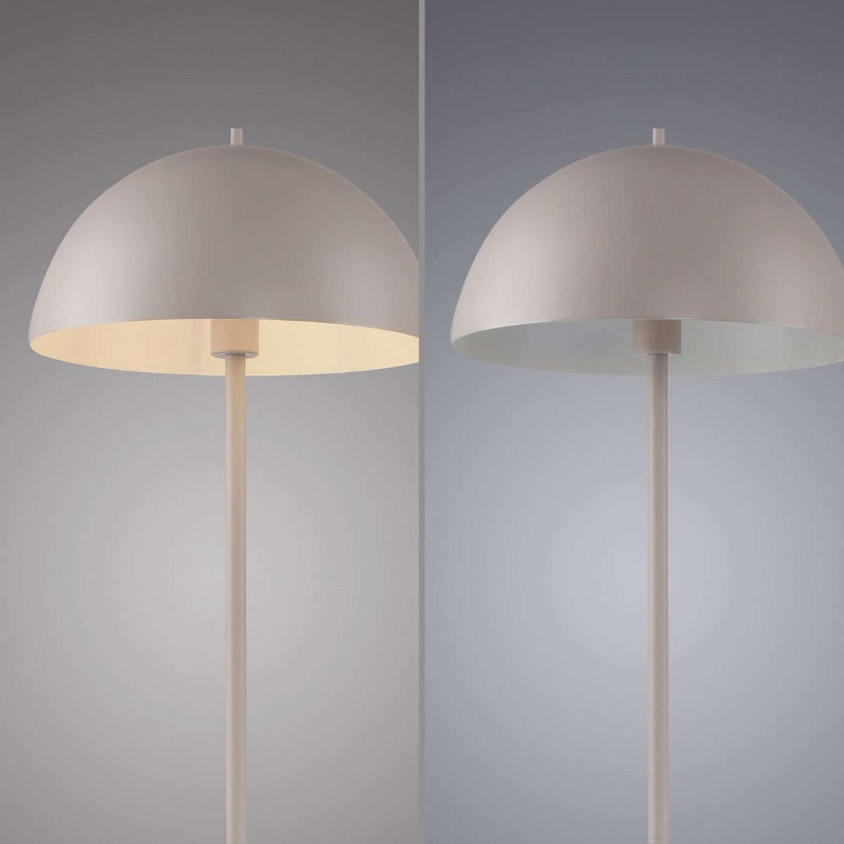 SCHÖNER WOHNEN Stehleuchte Ali LED Lampe Leuchte sand Eisen E27 155cm 38cm - 4043689017736
