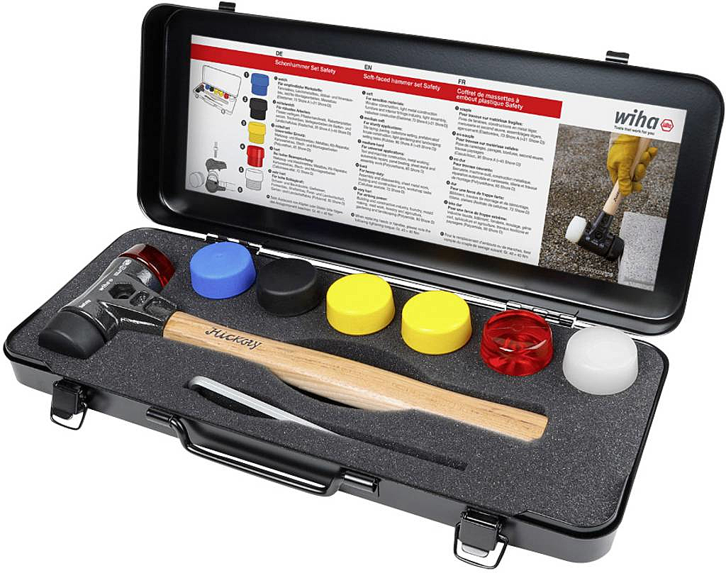 B-Ware Wiha 832 B801 Schonhammer Austauschbar Mittelhart Mittelweich Sehr Hart   Ham377 - 4010995440084