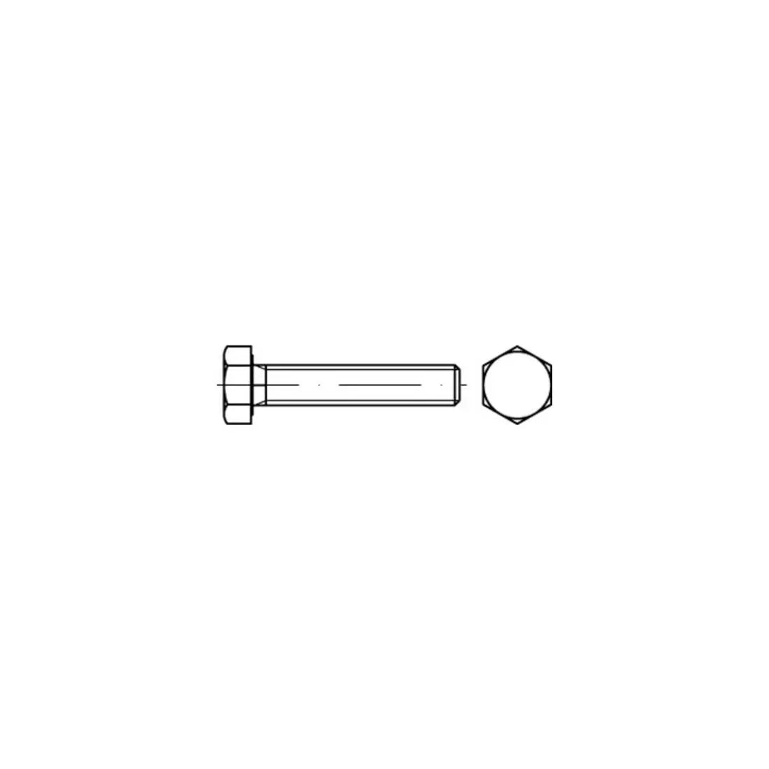 B-Ware Schraube Sechskantschraube Gewinde Din 961 Iso 8676 10.9 M16x75 Bolzen 25 Stück - 4051427316898
