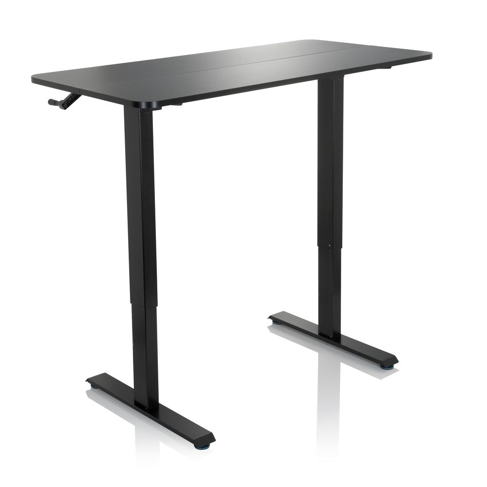 B-Ware Hjh Office Schreibtisch Stand Cr 120 X 60 Manuell Höhenverstellbar Tisch Möbel - 4064323013051