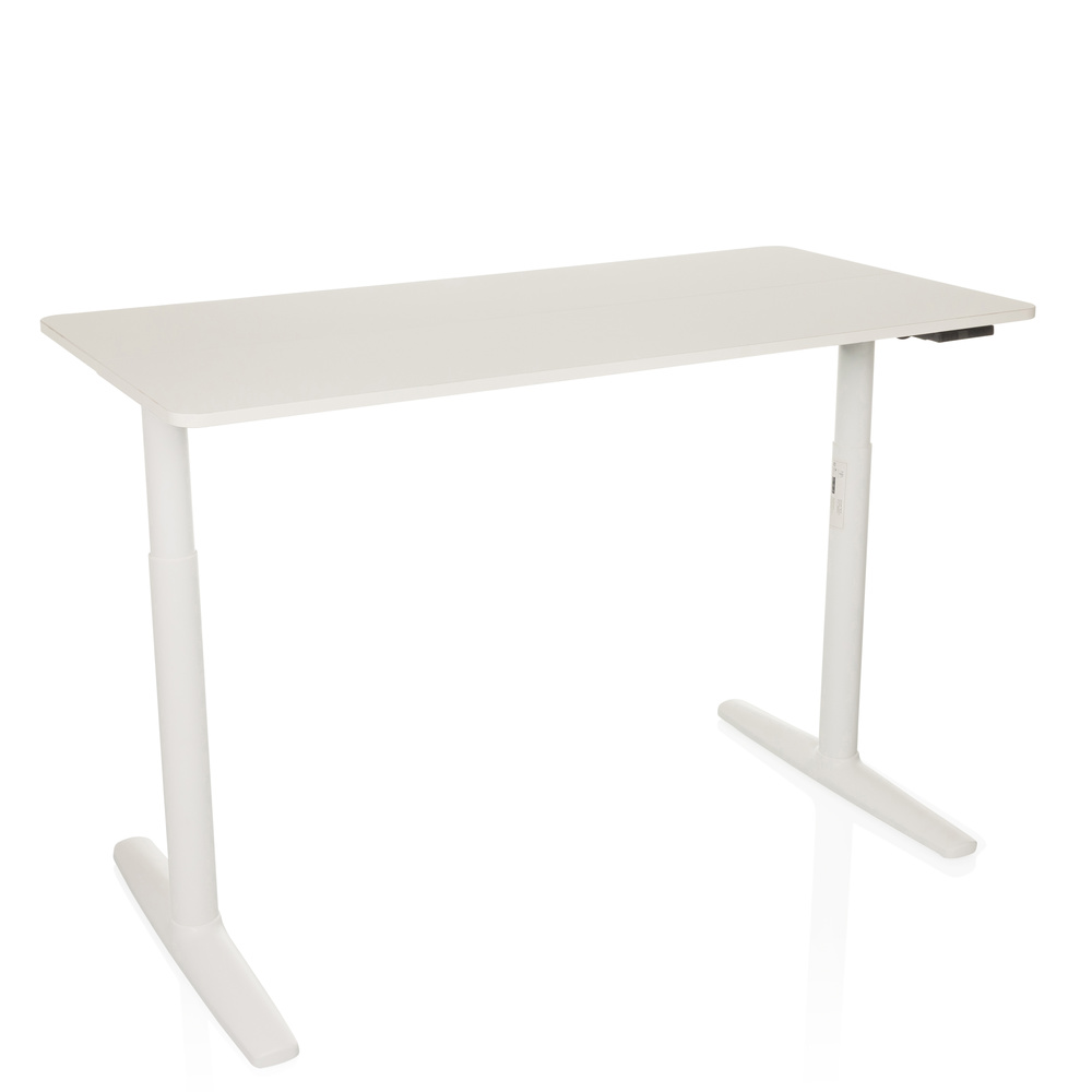 B-Ware Hjh Office Schreibtisch Elektrisch Höhenverstellbar Weiß 140x70 Arbeitsplatz - 4064323038290