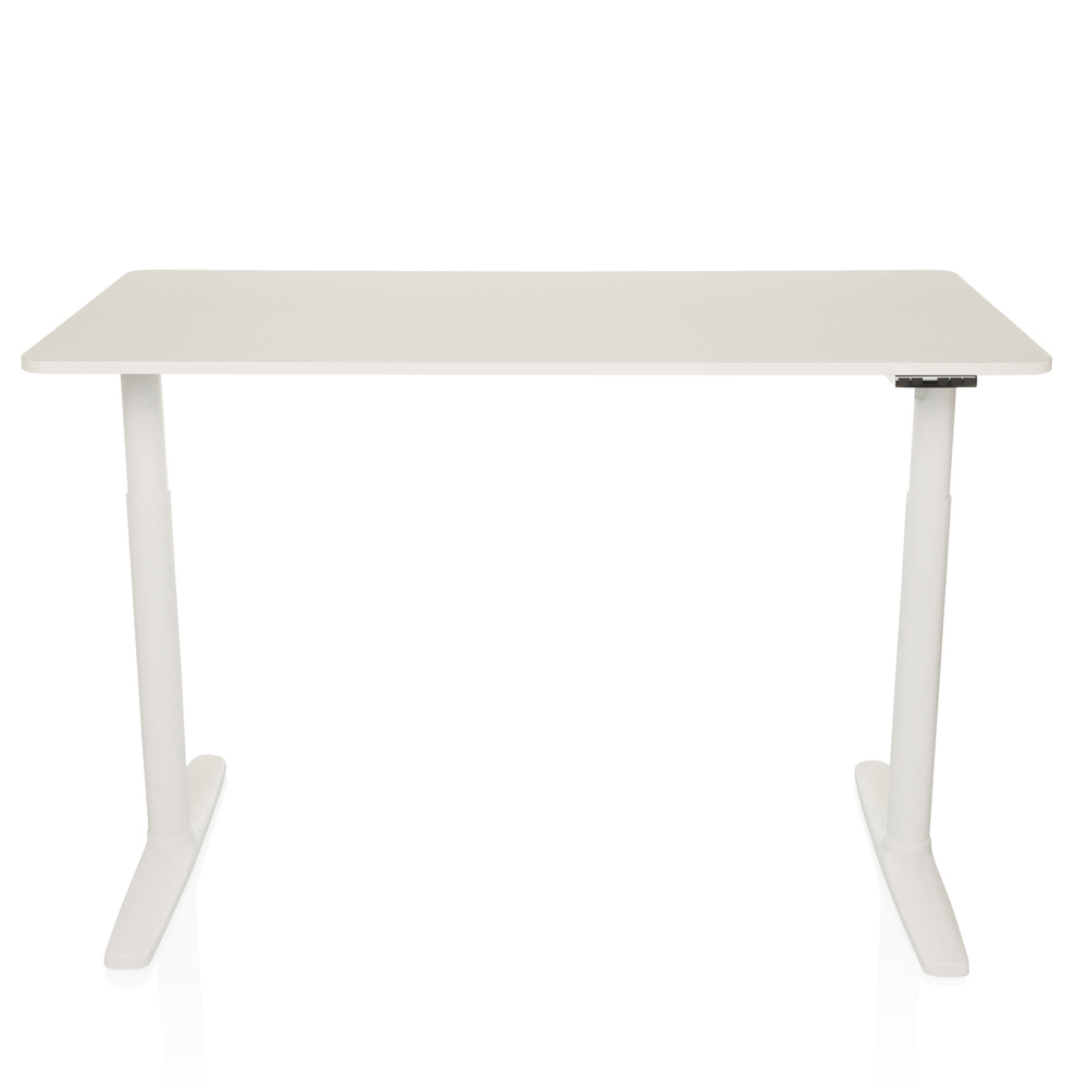 B-Ware Hjh Office Schreibtisch Elektrisch Höhenverstellbar Weiß 140x70 Arbeitsplatz - 4064323038290