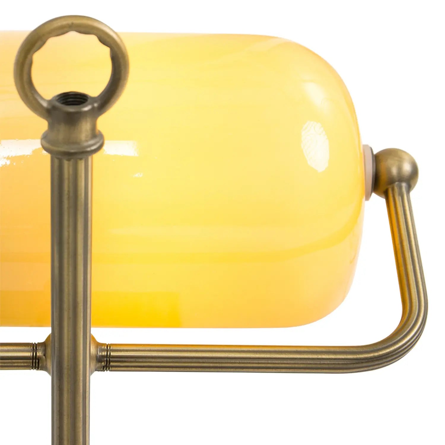B-Ware Steinhauer Ancilla Bankerlampe Tischlampe Leuchte Bronze 1 Flammig