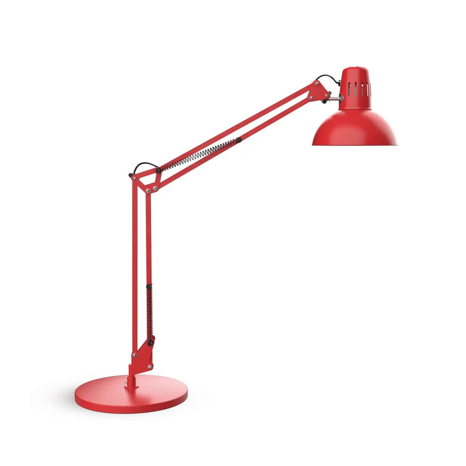 B-Ware Maul Schreibtischleuchte Tischlampe Mau Lstudy Leuchte Rot Stahl Höhe 49 Cm123 - 4002390093330