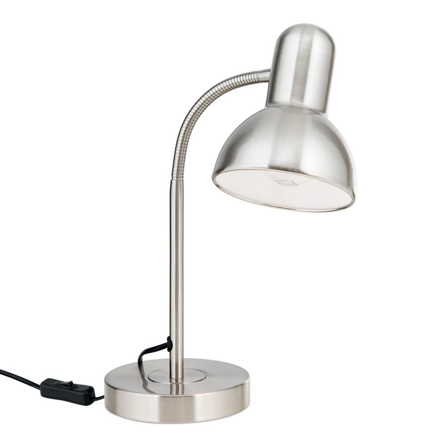 Orion Schreibtischleuchte Nemo Tischleuchte Tischlampe Leselampe Leuchte Nickel  B-Ware - 9003090270330