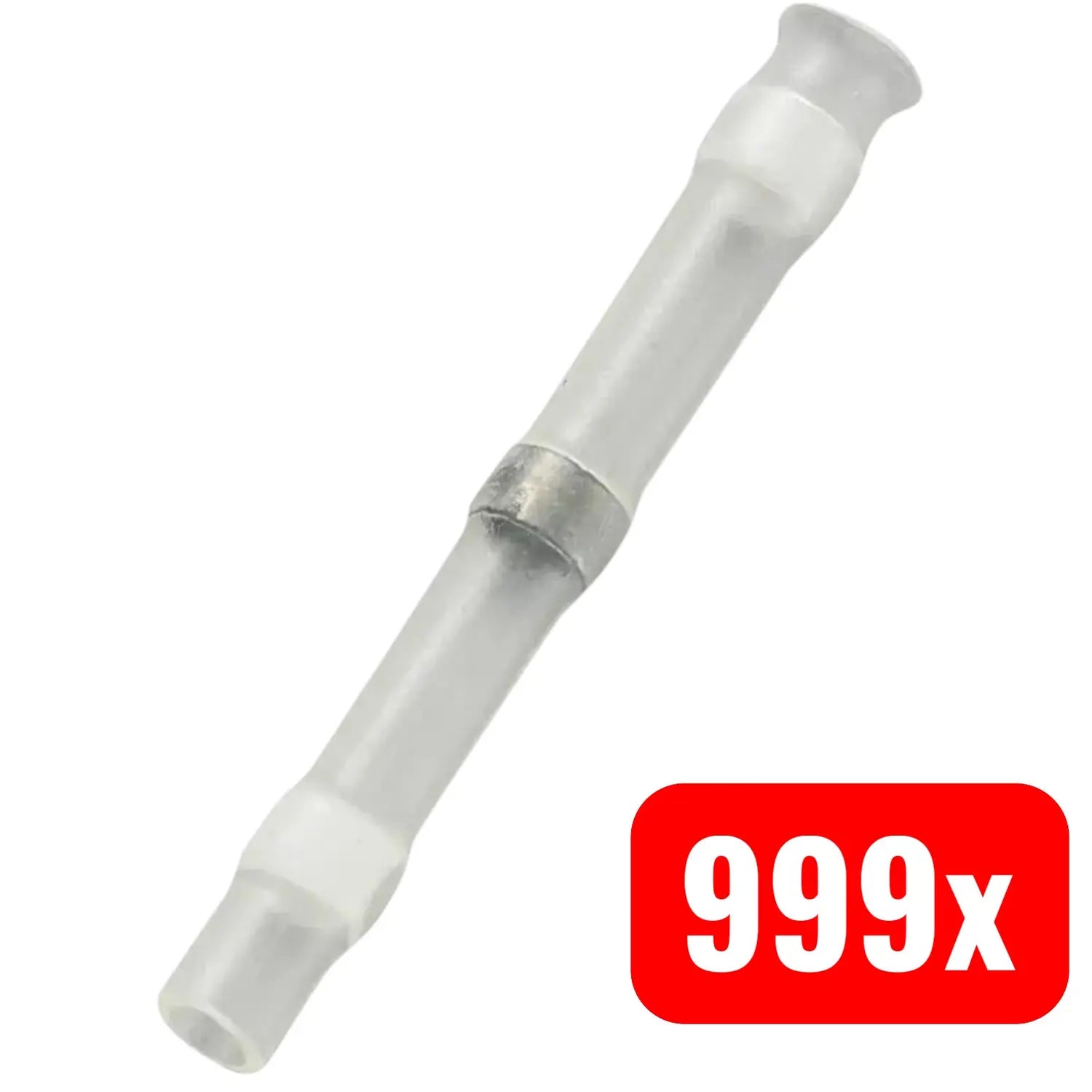 B-Ware Tru Components Stoßverbinder Kabel Schrumpfschlauch Vollisoliert Weiß 1 Stück - 2050004878929