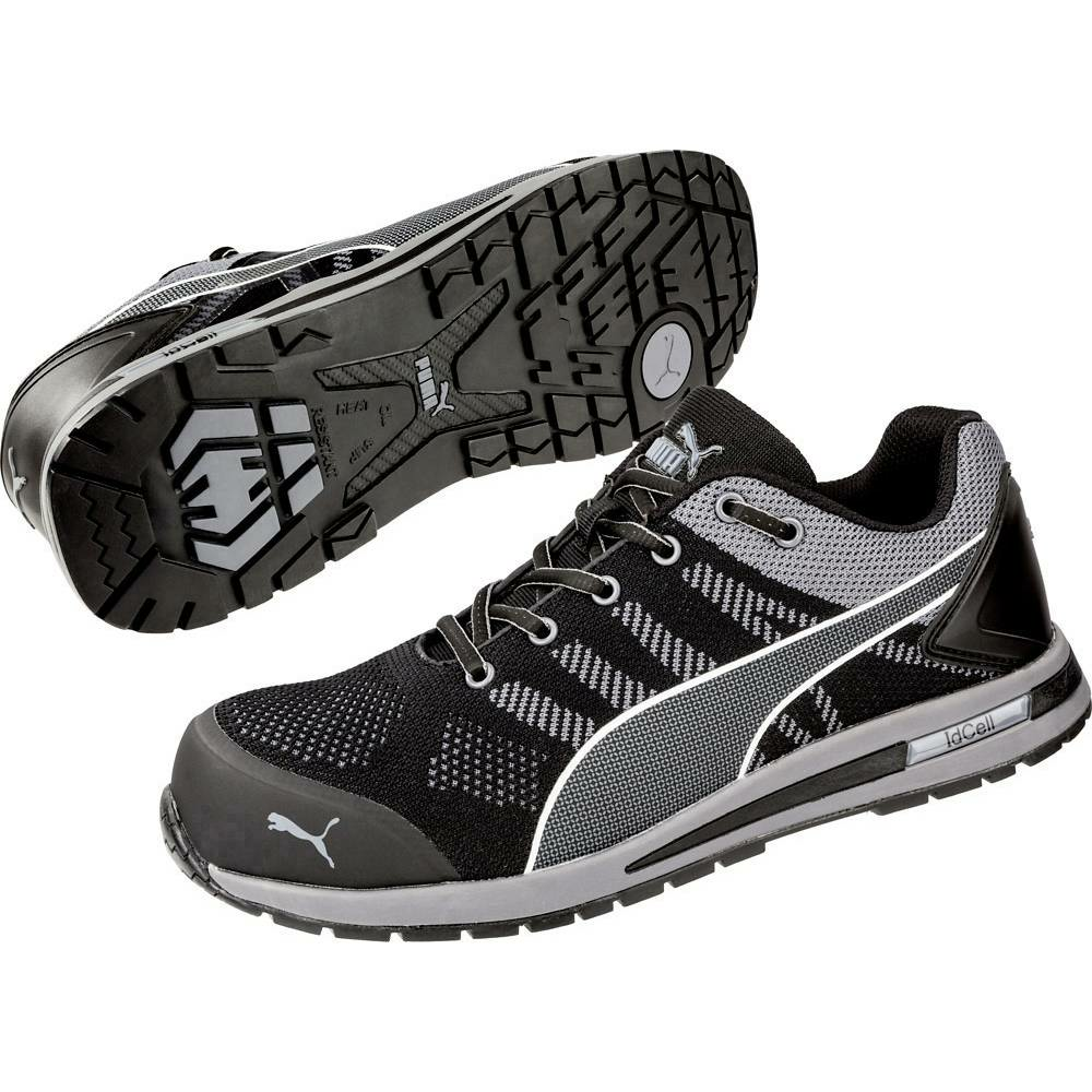 B-Ware Puma Safety Elevate Knit Black Low 643160 45 Esd Gr: 45 Sicherheitsschuh S1 P - 4051428068246