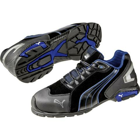 Puma Safety Rio Black Low 642750 45 Sicherheitsschuh S3 Größe 45 Schwarz Blau B-Ware - 4051428045889