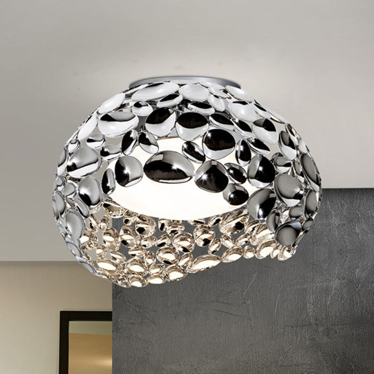 Schuller Valencia Deckenleuchte Lampe LED Narisa Chrom Leuchte Wohnzimmer Acryl - 8435435318925