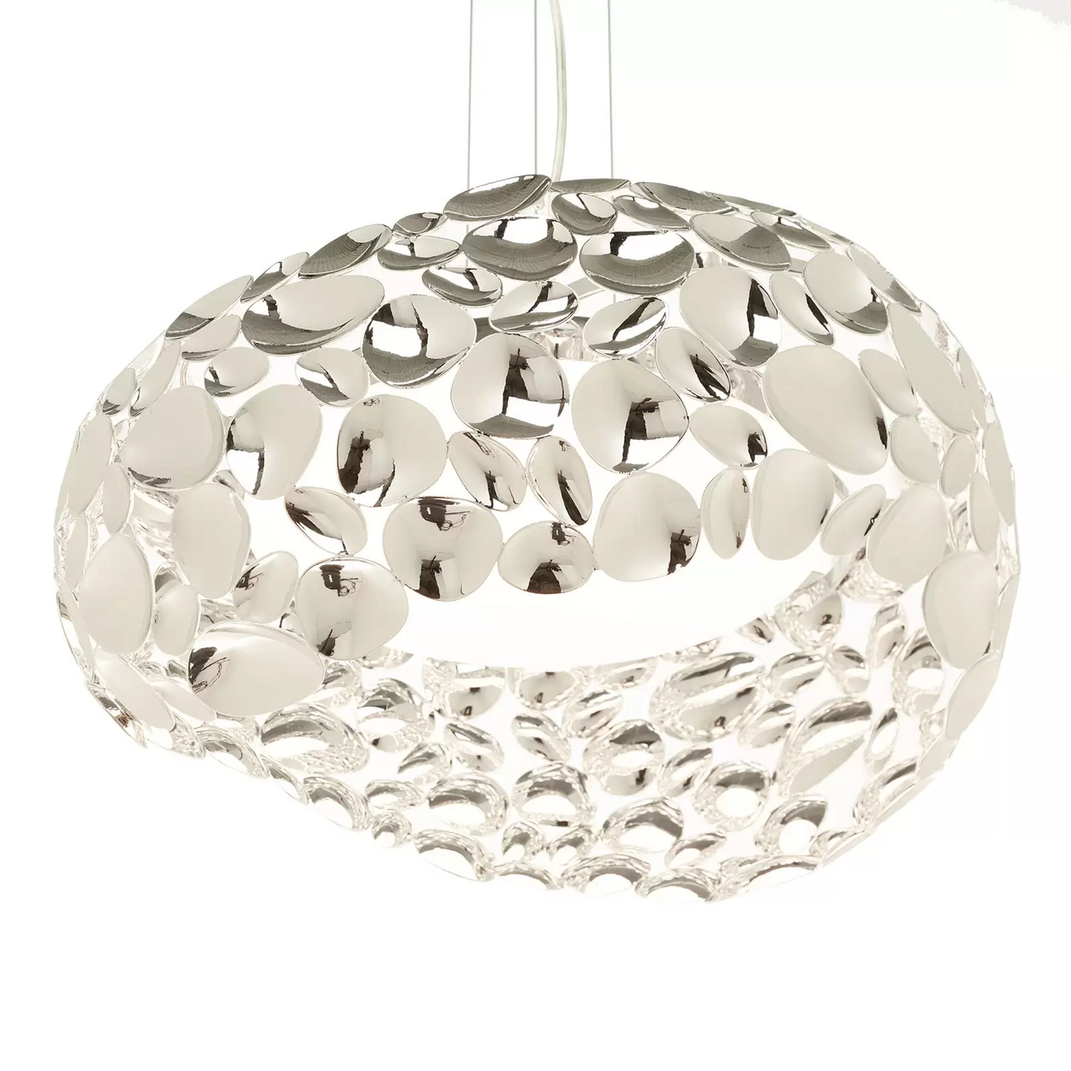 B-Ware Schuller Valencia Led Leuchte Lampe Hängeleuchte Narisa ø 46 Cm Chrom
