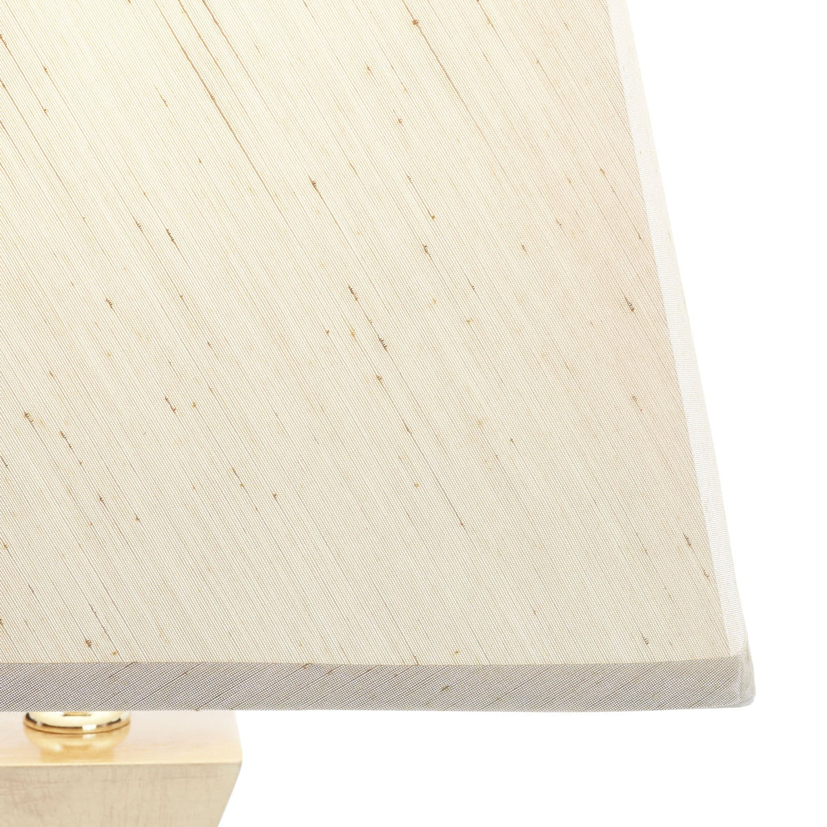 Schuller Valencia Tischleuchte Lampe gold Textil Holz Deco Schalter Fuß beige - 8435435322946