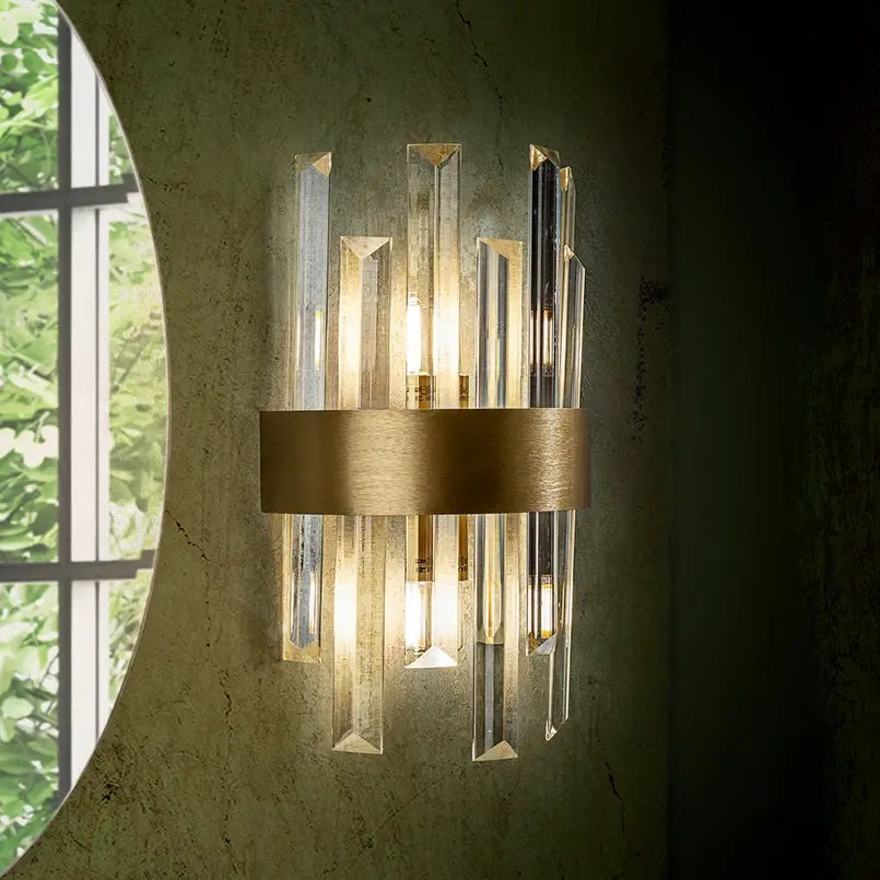 B-Ware Schuller Valencia Wandleuchte Led Transparent Glas Metall 2x4 W G9 3000 K 800lm195 - 10042404