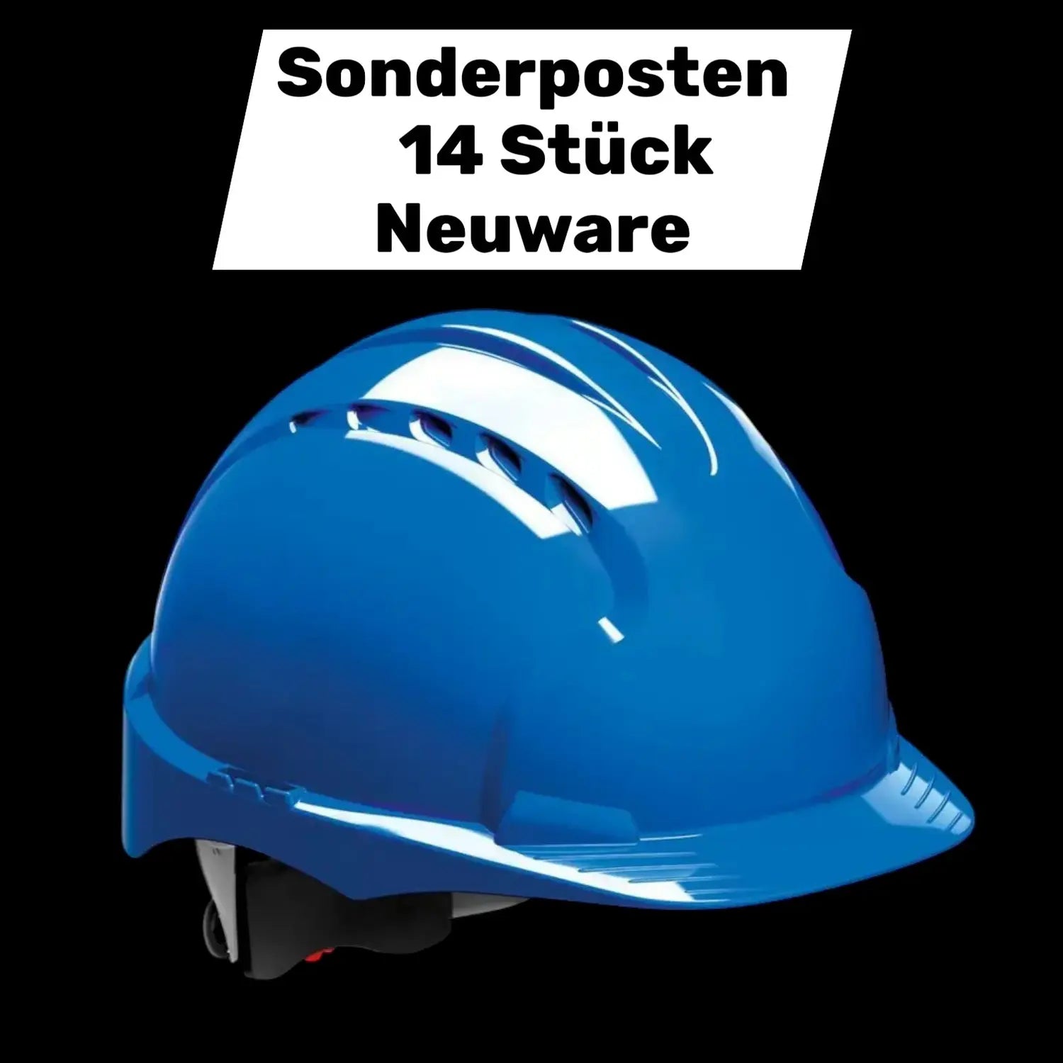 B-Ware Jsp Industriehelm Schutzhelm Arbeitshelm En397 Drehverschluss Neuware 14 Stück - 5038428126120