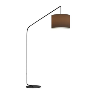B-Ware Lindby Schwarze Bogenstehlampe Viskan Wohnzimmerleuchte Standleuchte Stehleuchte
