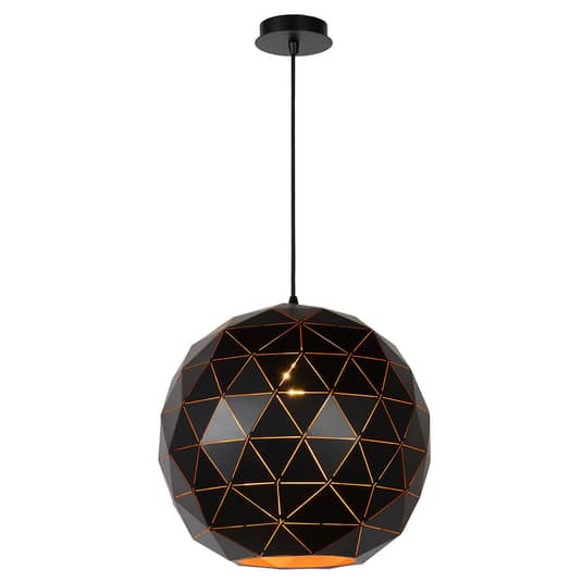 B-Ware Lucide Schwarze Pendelleuchte Pendelleuchte Lampe Leuchte Hängeleuchte Otona Met - 5411212210784