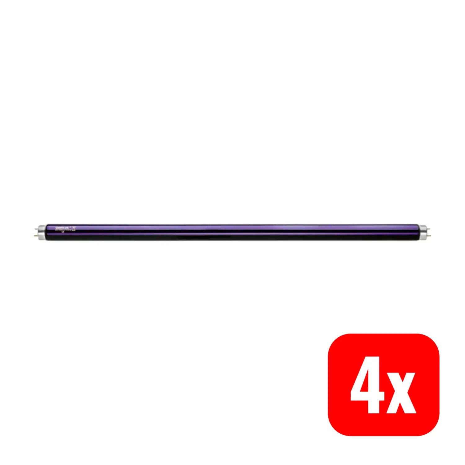 B-Ware Omnilux Röhre Leuchtstoffröhre Schwarzlicht Uv Licht T8 600 Mm 18 W 4 Stück - 4026397101751