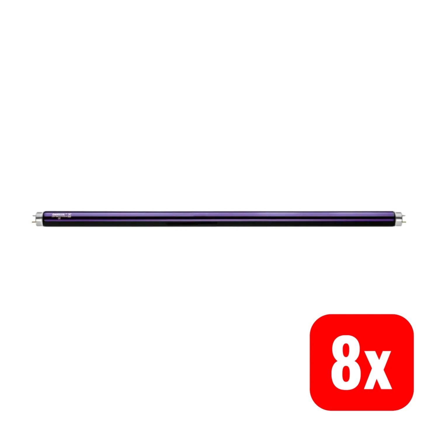 B-Ware Omnilux Röhre Leuchtstoffröhre Schwarzlicht Uv Licht T8 600 Mm 18 W 8 Stück - 4026397101751