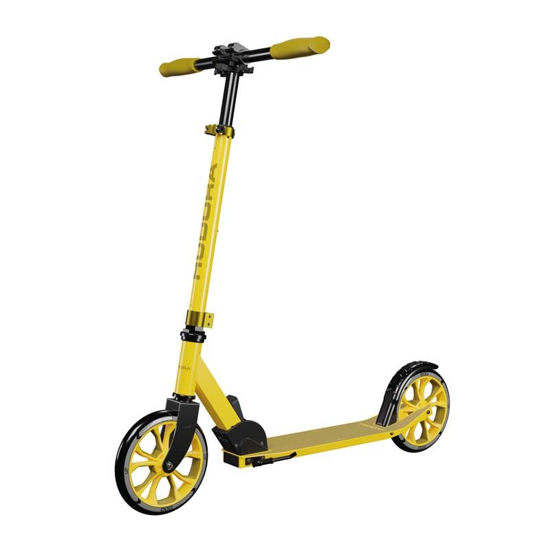 B-Ware Hudora Scooter Up 200 Canary Kickroller Tretroller Kinderfahrzeug Kinderroller