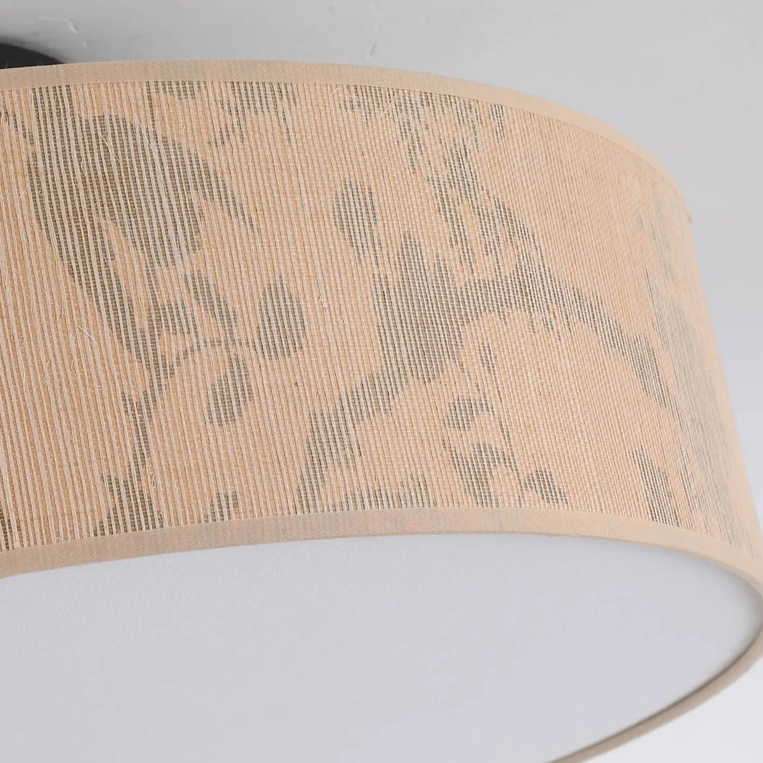 B-Ware Searchlight Isla Deckenleuchte Deckenlampe Braun Beige Bambus Siehe Text/Foto - 5053423273365