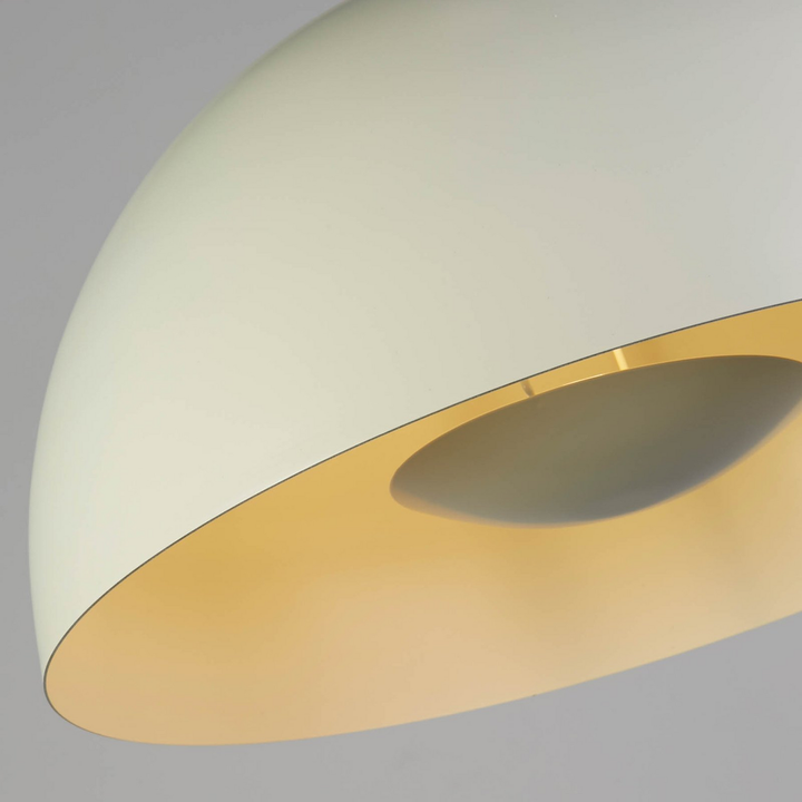 Searchlight Hängeleuchte Pendelleuchte Mars Creme Stahl 40 Cm Deckenleuchte B-Ware - 5053423274324