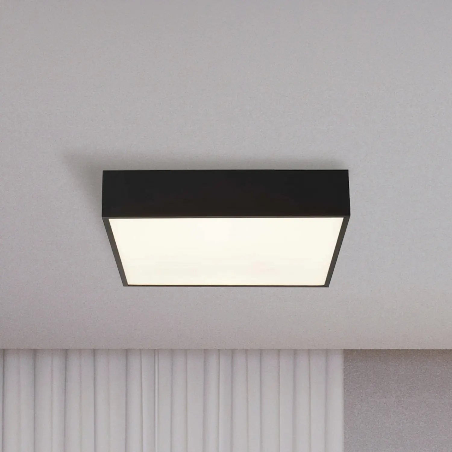 B-Ware Searchlight Deckenleuchte Badlampe Led Lampe Zeus Schwarz Aluminium Kunststoff - 5053423188607