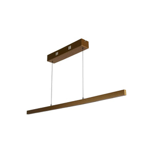 B-Ware Searchlight Led Hängeleuchte Pendelleuchte Lampe Linear Gold Höhenverstellbar