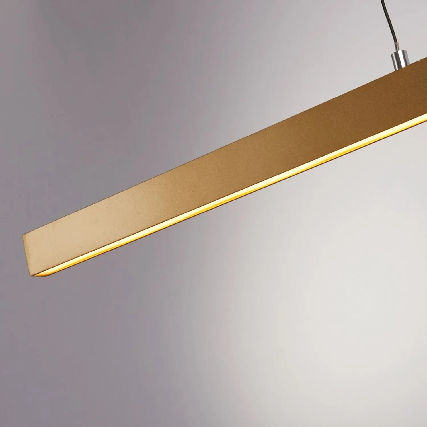 B-Ware Searchlight Led Hängeleuchte Pendelleuchte Lampe Linear Gold Höhenverstellbar - 5053423252353