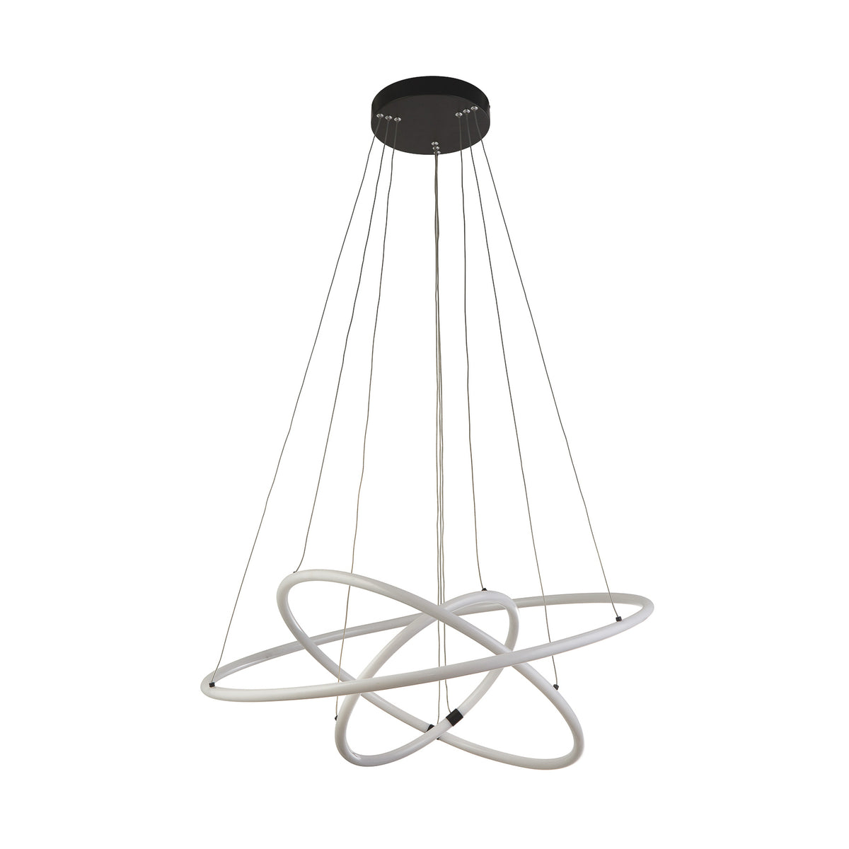 searchlight Hängeleuchte Pendelleuchte LED Acryl dimmbar weiß Revolve 3 flammig - 5053423189451
