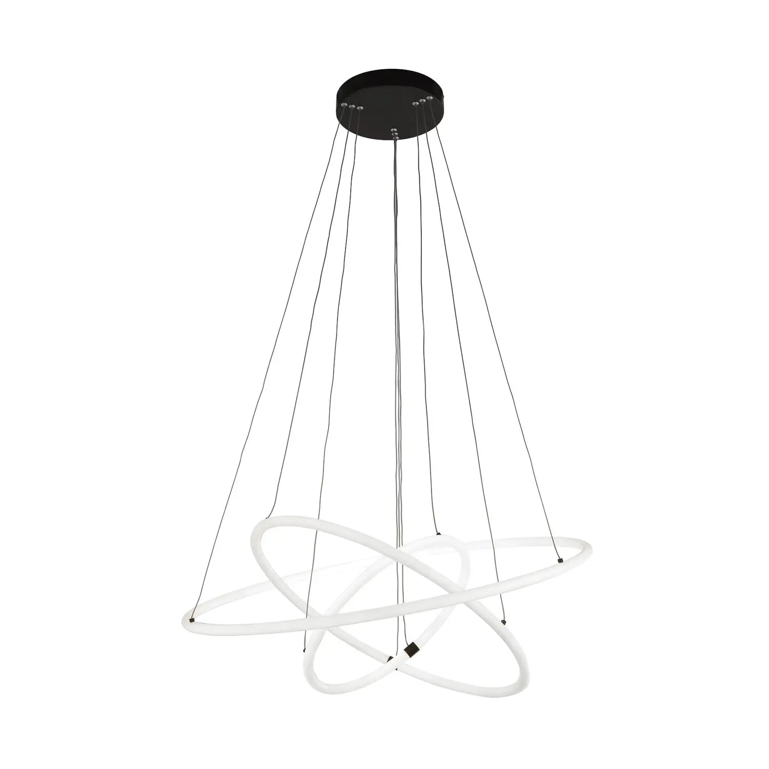 B-Ware Searchlight Hängeleuchte Pendelleuchte Led Acryl Dimmbar Weiß Revolve 3 Flammig - 5053423189451