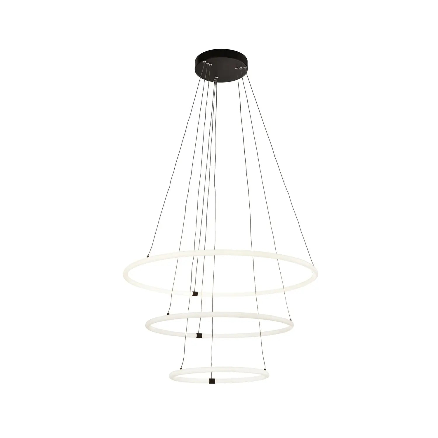 B-Ware Searchlight Hängeleuchte Pendelleuchte Led Acryl Dimmbar Weiß Revolve 3 Flammig - 5053423189451