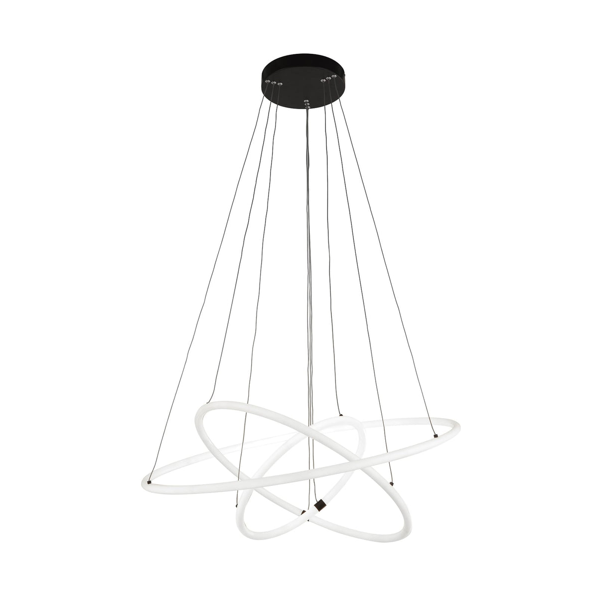 searchlight Hängeleuchte Pendelleuchte LED Acryl dimmbar weiß Revolve 3 flammig - 5053423189451