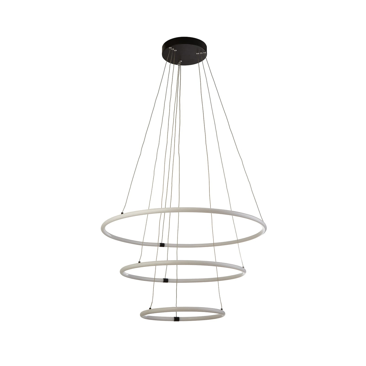searchlight Hängeleuchte Pendelleuchte LED Acryl dimmbar weiß Revolve 3 flammig - 5053423189451