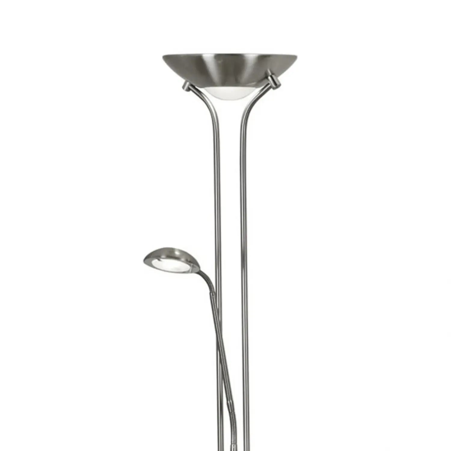 B-Ware Searchlight Stehleuchte Led Mother And Child Leselampe Dimmbar Silber Schalter - 5053423088952
