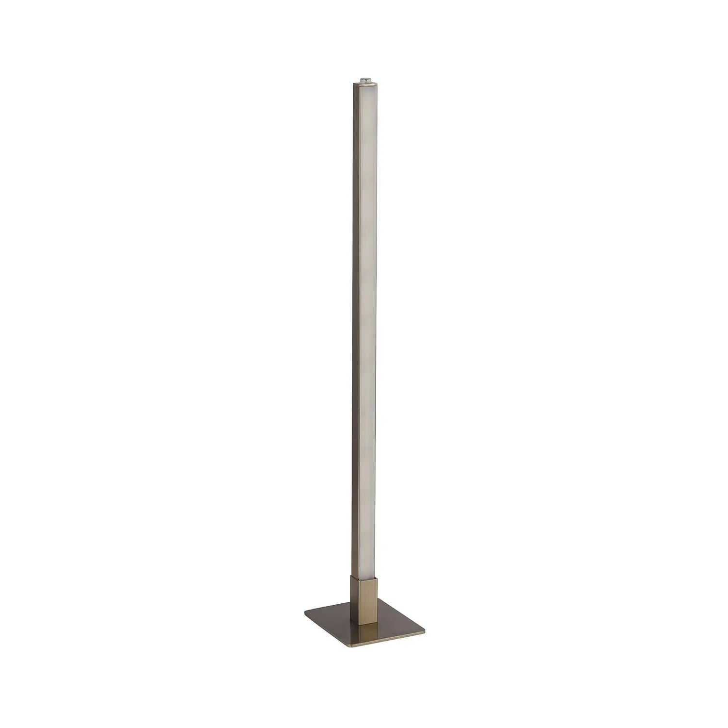 B-Ware Searchlight Tischleuchte Lampe Led Tribeca Silber Weiß Stahl Kunststoff 50cm Cct - 5053423175386