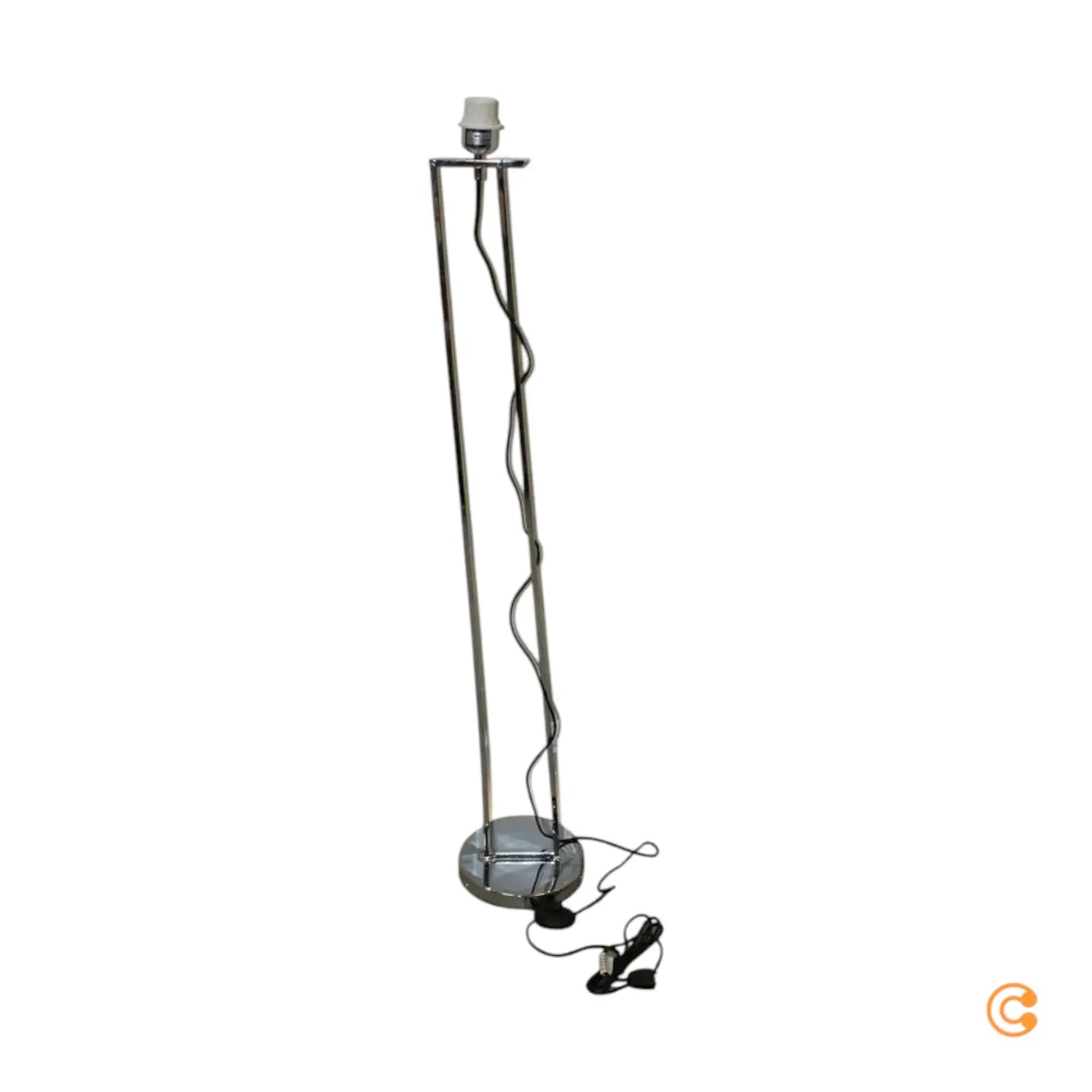 C-Ware Searchlight Stehleuchte Standlampe Catalina Glas E27 Chrom 144cm Siehe Text/Foto - 5053423097886