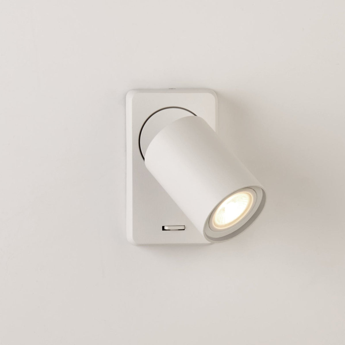 Searchlight Wandleuchte Switched Lampe Schalter Wandlampe weiß Aluminium GU10 - 5053423239088