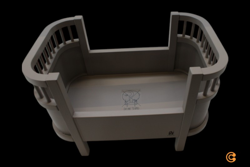 Sebra Puppenbett Spielbett Matratze Kinderbett Jetty Bettchen Siehe Text/Foto C-Ware - 5704680068200