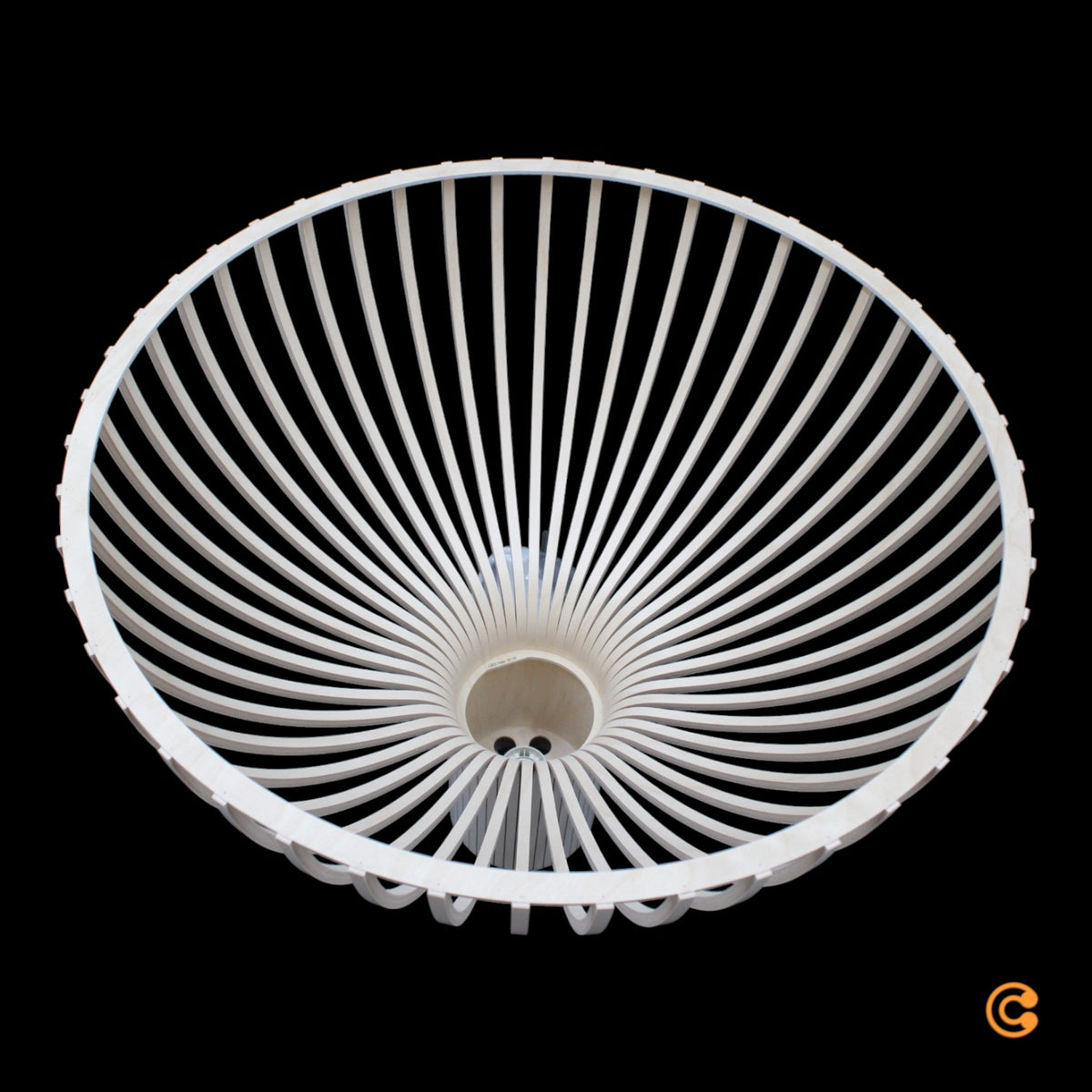 Secto Victo 4250 Pendelleuchte Deckenlampe Hängeleuchte Ø 56 x H 48 cm weiß - 6430053140394