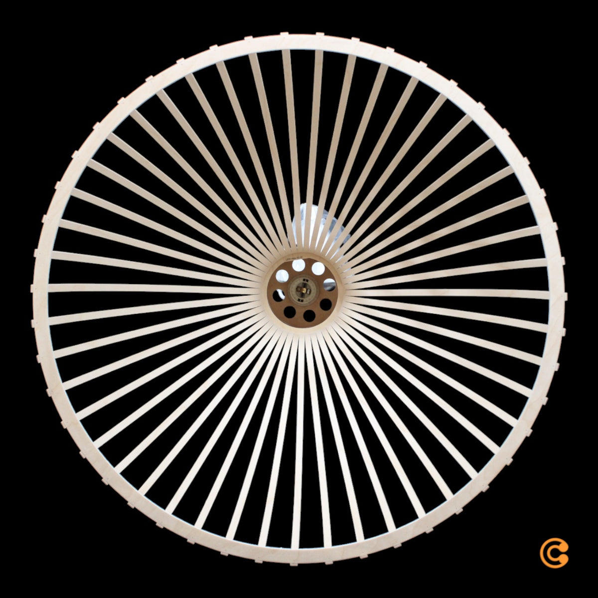Secto Victo 4250 Pendelleuchte Deckenlampe Hängeleuchte Ø 56 x H 48 cm weiß - 6430053140394