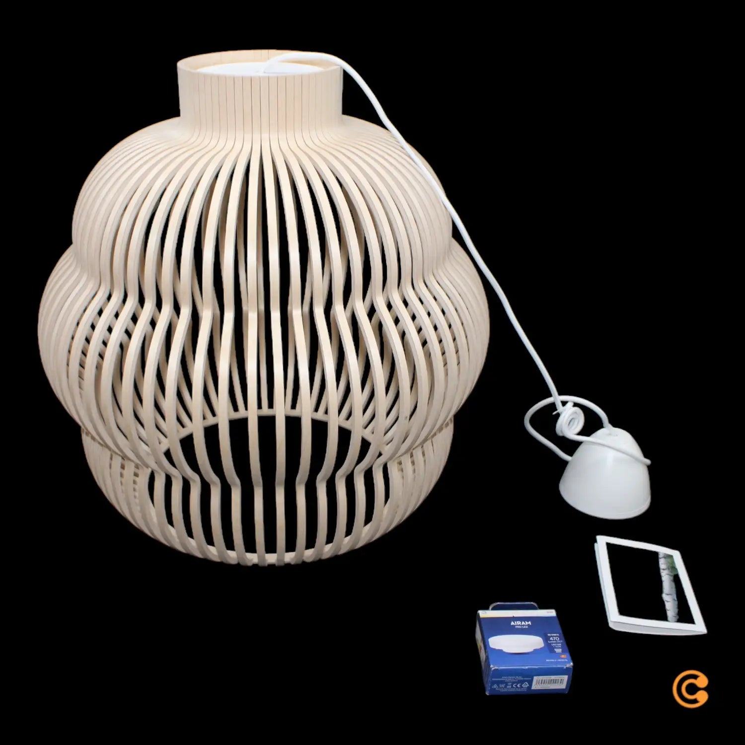 B-Ware Secto Kumulo 5200 Hängeleuchte Deckenlampe Pendelleuchte Siehe Text/Foto - 435778