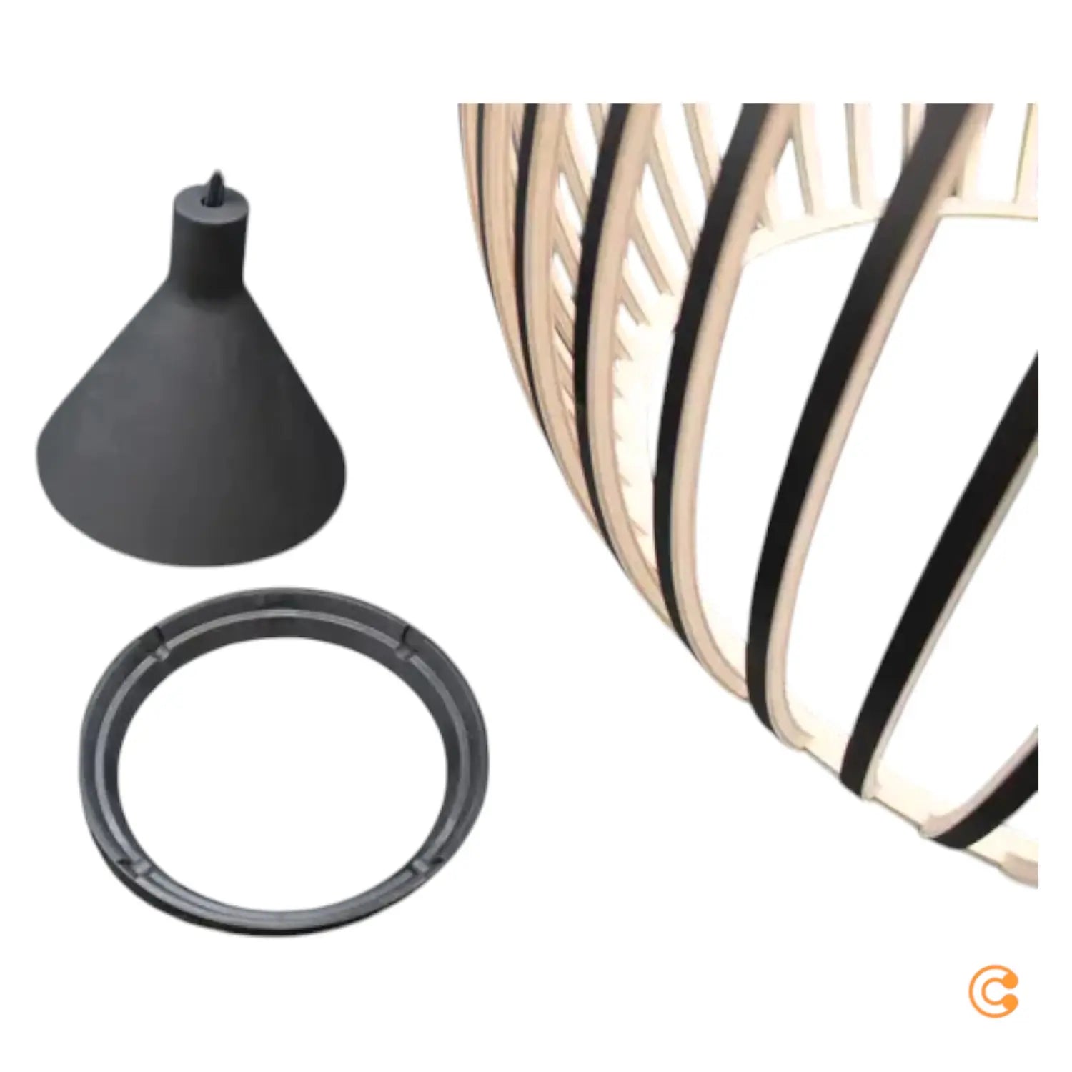 B-Ware Secto Octo 4240 Pendelleuchte Pendellampe ø 54 X H 68 Cm Lampe Siehe Text/Foto - 6430053140332