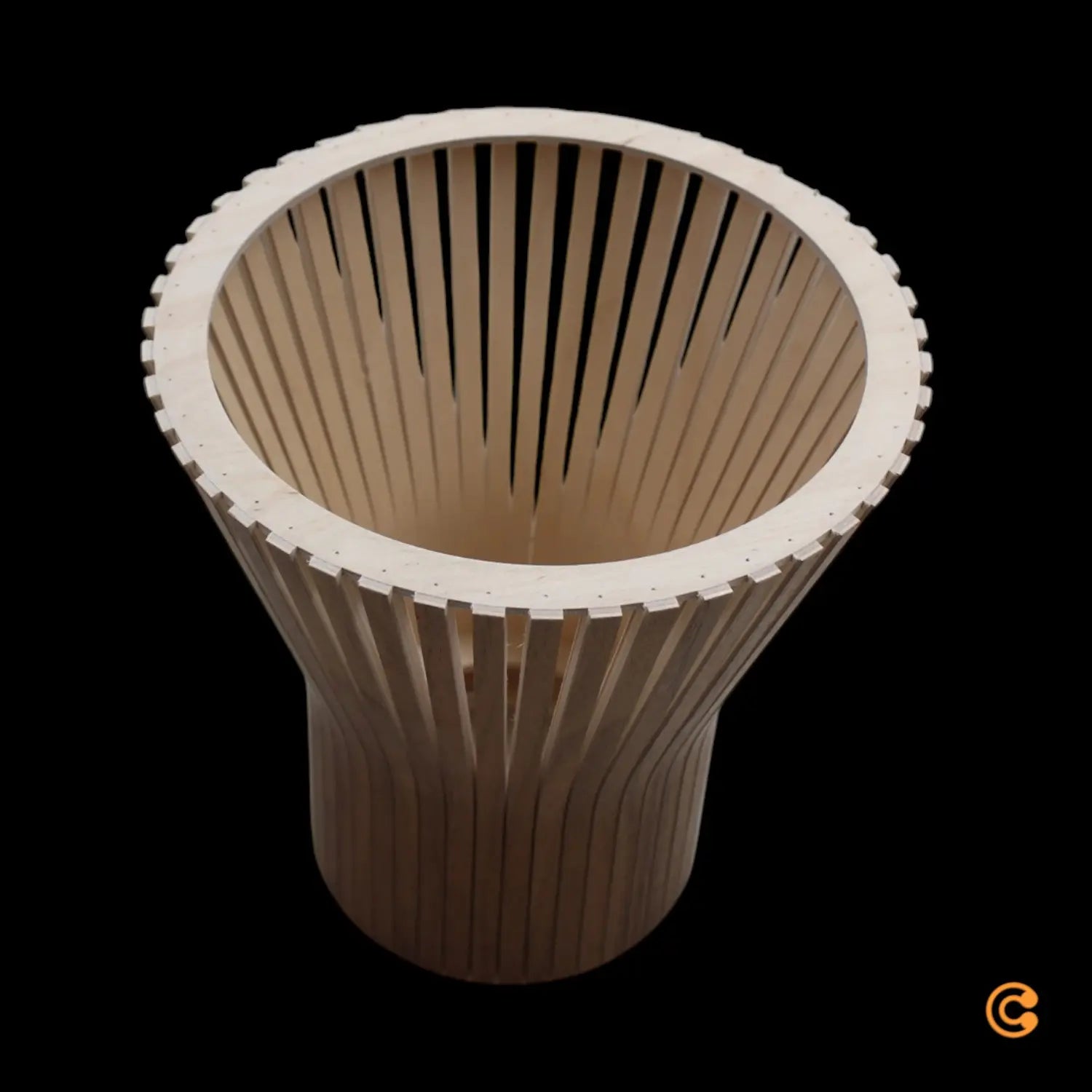B-Ware Secto Petite 4600 Pendelleuchte Hängeleuchte Hängelampe ø 20 X H 23 Cm Walnuss - 6430053140707