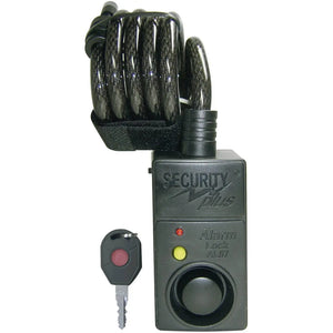 B-Ware Security Plus Al07 Kabelschloss Schloss Fahrradschloss Alarm Bewegungsmelder 1,2