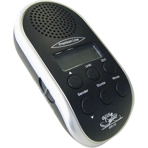 B-Ware Fahrradradio Radio Security Plus Schwarz Lc Display Led Lampe Uhr Fahrradzubehör
