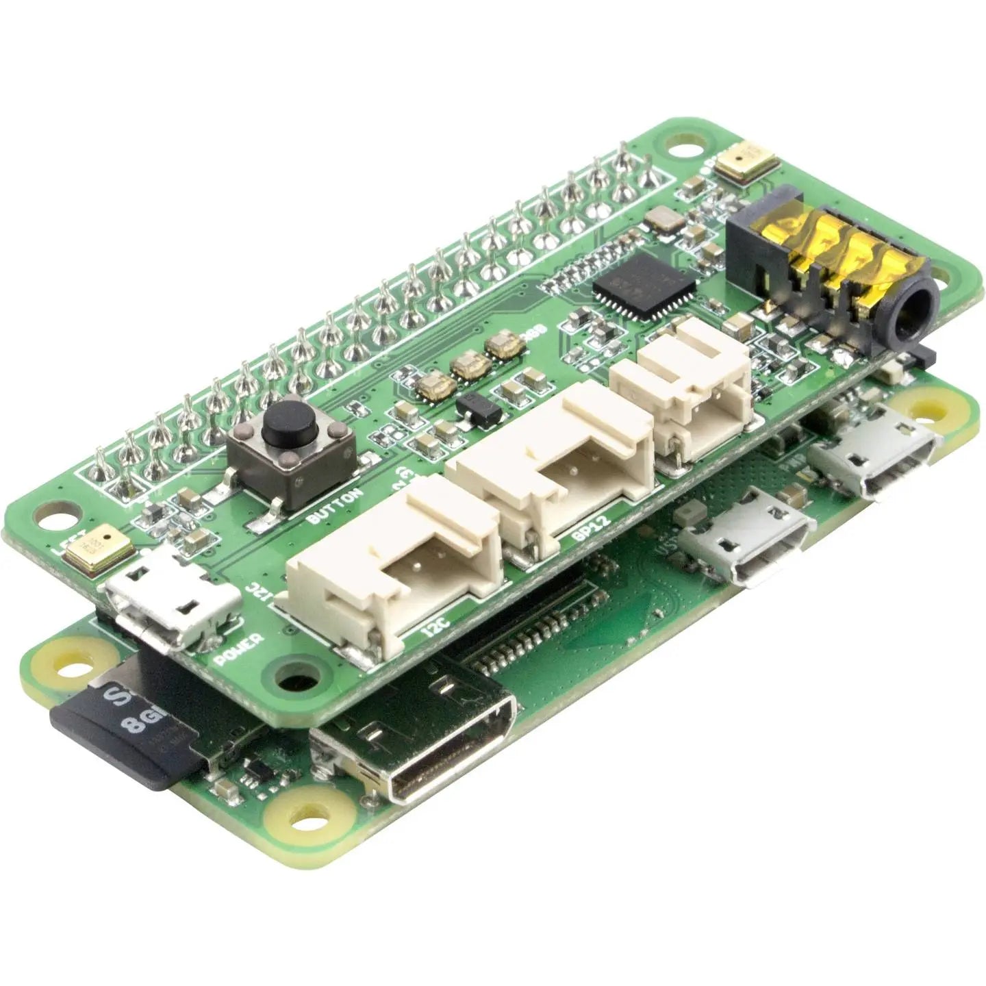 B-Ware Seeed Studio Erweiterungsboard Board Raspberry Pi Mikrofon Sprachsteuerung Ki - 4053199915071